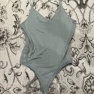 Women's Gray Bodysuit